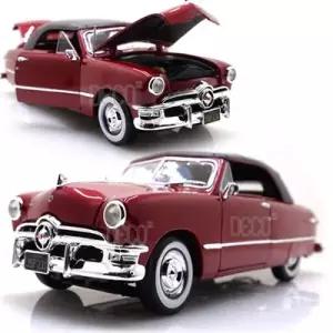 [아트박스]/마이스토 1:18 포드 1950 버건디 클래식 미니카 다이캐스트