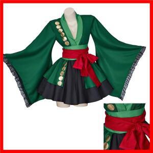 Roronoa Cospaly 의상 Zoro 여성 로리타 드레스 Disfraz 할로윈 카니발 파티