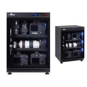 중형 카메라 제습함 65L DSLR 구성 캐비닛 전자기기 습도 시계 조절 차단 디지털