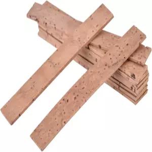 조이잔 10Pcs 클라리넷 넥 조인트 코르크 악기 시트 액세서리 교체 천연 키 스트립 리가터 마우스피스 패드