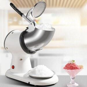 눈꽃 밀크티 팥빙설 분쇄기 우유빙수기계 밀크 빙삭기 스트롱 점 얼음 업소용 나이프