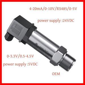 0.1bar 유압 압력 트랜스미터 G1/4 4-20mA 게이지 0-5V RS485 센서