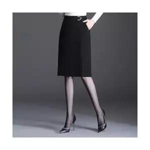 스커트 여성용 모직 정장 추동 워킹 스타일 슬림 랩 원템3