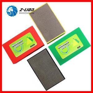 Z-LION 핸드 다이아몬드 연마 패드, 그릿 60/120/200/400, 유리 디스크, 돌, 대리석, 화강암, DIY 손 도구