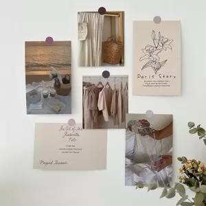 감성 인테리어 벽포스터 사진 엽서 6장 세트/카드/감사/포스터/학생/어린이/학교/꾸미기/장식