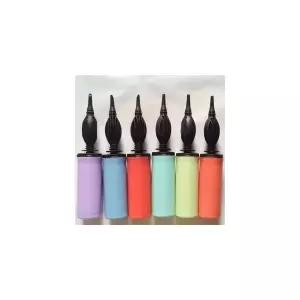 은박 튜브 풍선 저가형 라운드 공기펌프 입으로 요술 고무 공기주입 펌프 불지말아요 손펌프 힘들게 다용도