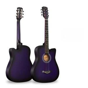 초보자용 어쿠스틱 독학용 기타 흰색 가방 선물