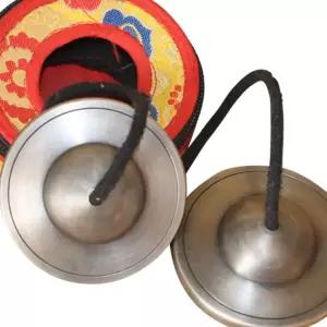 띵샤 티벳 네팔 좌종 불교 심벌즈 명상종 젬베 황동