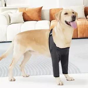 애견 앞다리 보호대 슬개골 재활 반려동물 강아지 앞다리 보호대 보조기 다리 재활용품 의류 상처 용품