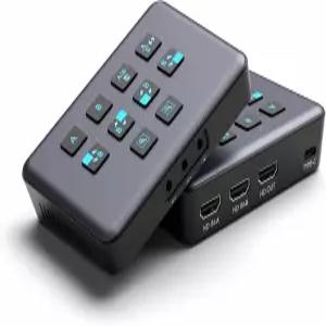 3세대 듀얼 풀 HD USB3.0 4K 패스스루 캡처 카드. PS5/PS4 Xbox Series/Xbox One Switch/Switch OLED