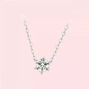 다이아미 데이지 18K골드 5부 랩그로운 다이아몬드 목걸이 네크리스 악세서리 DS0018N05LAB 4583969