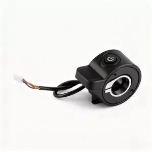 유수 헬스 기어 전동 스쿠터 스로틀 가속기 속도 제어 엄지 ABS 싱글 버튼