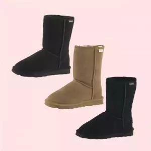 베어파우 ()ELLE 숏 여성 여자 우먼스 양모 어그 부츠 워커 신발 3종 2367001PD 2367002PD 2367004PD W. 45