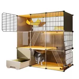 고양이 이동장 철제 대형 격리장 케이지