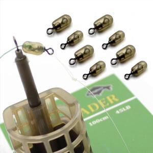 잉어용 낚시 회전 정지 비즈, 퀵 체인지 스피너, 매치 피더, 거친 태클 액세서리, 30 개