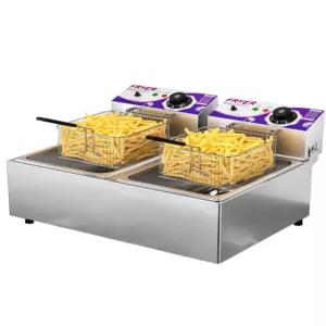 업소용 튀김기 가정용 치킨 튀김기계 돈까스 전기 고출력 대용량