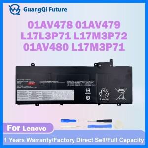 01AV478 노트북 배터리 교체용 레노버 씽크패드 T480S 시리즈 L17L3P71 SB10K97620 SB