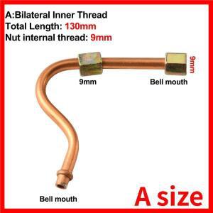 알루미늄 배기 파이프, 7 형 튜브, 공기 압축기 유지 보수 개선 성능, 매끄러운 실버 톤 마감