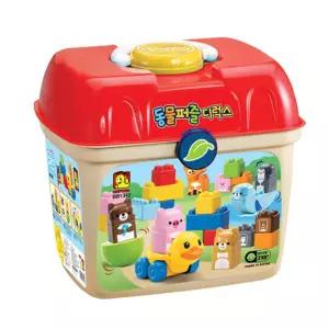 첫돌선물 옥스퍼드 동물퍼즐 베이비 블록 공동육아 애기완구 유아용 키즈카페