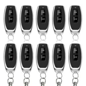 433MHz 학습형 리모컨 RF 코드 스마트 홈 송신기 자동차 게이트 차고 문 알람 키