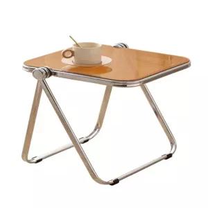 책상 탁자 카페 인테리어 협탁 거실 접이식 아크릴 테이블