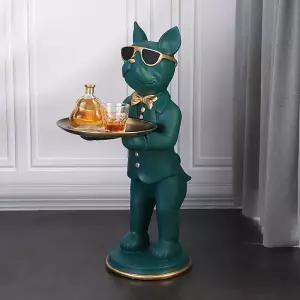 차키 스탠드 트레이사탕 보관함 바구니 그린2 거치대