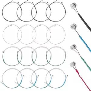 악기 4/4 3/4 1/2 1/4 바이올린을 위한 16개의 PCS 바이올린 현 구리 도금 볼이 있는 유니버설 풀 세트