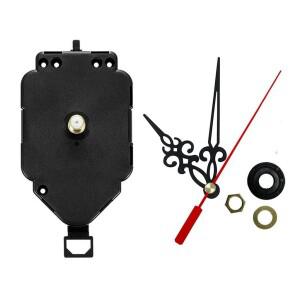 DIY 벽시계 수리 키트에 대한 손 포인터와 진자 운동 메커니즘 교체 석영 설정