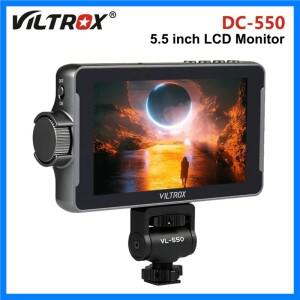 VILTROX DC-550 5.5인치 전문가용 휴대용 HD 디렉터 모니터 (실내외 사진 촬영, 브이로그, 영화 제작, TV