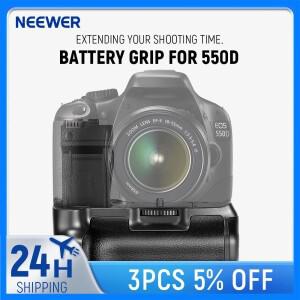 최신 BG-E8 교체 배터리 그립 핸들, 캐논 EOS 550D 600D Rebel T2i SLR 카메라용