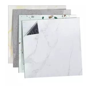 대형 셀프 시공 깔기 대리석 인테리어 접착식 바닥장판