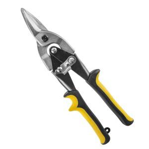 10인치 항공용 주석 스냅, 헤비 듀티 cr-v 커터 절단기 금속 컷 시트 스트레이트 스틸 가위, 크롬 바나듐