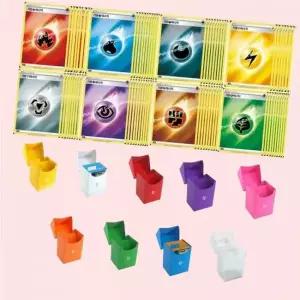 포켓몬카드 기본에너지80장 덱케이스 2종세트 4553766