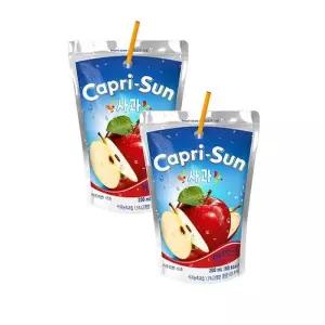 [농심] 농심 카프리썬 사과 애플 200ml 10개 어린이 간식 주스