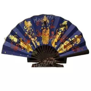 부채 벽걸이 도교 푸 장식용 천둥 수입 동양화 다섯 썬더스 팬