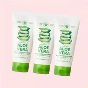 네이처리퍼블릭 3개묶음 수딩 앤 모이스처 알로에베라 클렌징 젤 크림 150ml 4621079