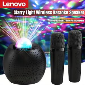 레노버호환 휴대용 블루투스 노래방 마이크 별빛 색상 무드등 야외 가정용 음악 센터 사운드 시스템 선물