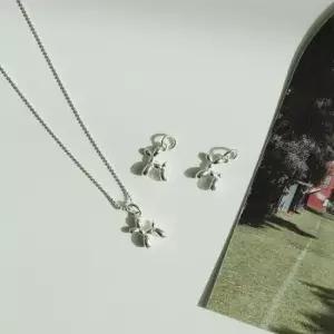 은체인목걸이 벌룬독 강아지 모양 목걸이 SILVER 925 실버 팬던트
