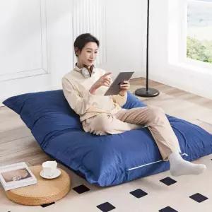 [더리체] 자그랑 컬러 대형 사각 빈백 쿠션 1인 소파