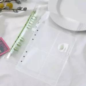 [문구] 6공 투명 다이어리 속지 셀프포토앨범 셀프앨범 포토앨범