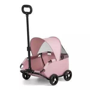 강아지 저상형 유모차 개모차 핑크 애완동물 소형견 강아지웨건