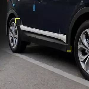 [CAR] 싼타페DM 사이드 스커트 크롬 몰딩 언더라인 튜닝