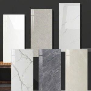 모조 세라믹 타일 대리석 장식 욕실 스티커 자체 방수 접착 3D 10