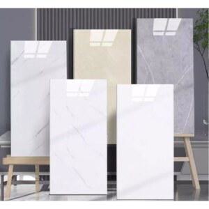 붙히는타일 데코타일 50매 셀프장판 바닥 30x60cm 40x80 주방 패턴 펄화이트40