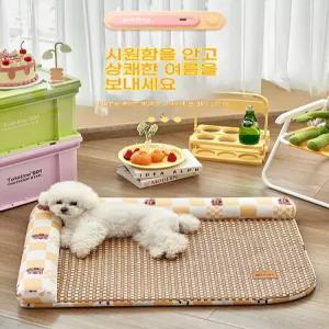 강아지쿨매트 논슬립매트 스퀘어 애완견 매트 쿠션 조립식매트 워셔블애견