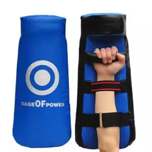 최강 복싱 태권도 킥 블루 앤 옐로우 미트 블랙 발차기 연습 무에타이