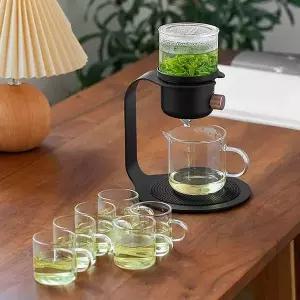 유리 티포트 세트 찻잔 예쁜 드립 찻잔세트 내열유리찻잔