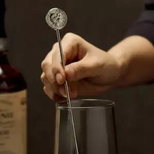 스텐 롱 머들러 실버 하이볼 칵테일 커피 티스푼 스틱 스푼