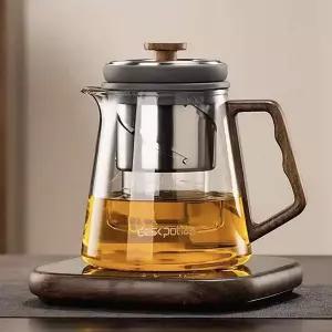 티잉글차 머그잔 우유 찻잔 내열유리차포트 가정용