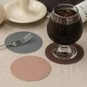 논슬립컵받침 국산 실리콘 카페 컵받침 논슬립 티코스터 원형 10cm